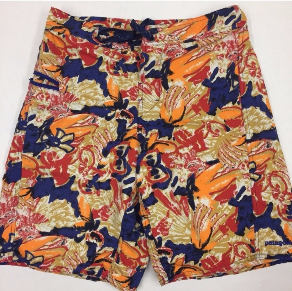 PATAGONIA Vintage Floral Swim Trunks 38